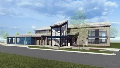 Rendering of a Mead community facility